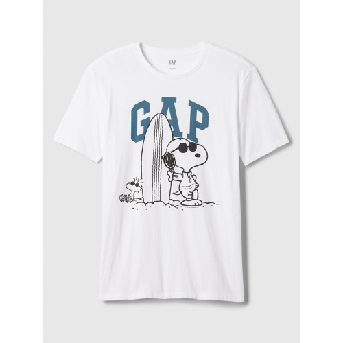 갭 Peanuts Logo T-Shirt