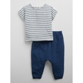 Baby Gauze Two-Piece Outfit Set