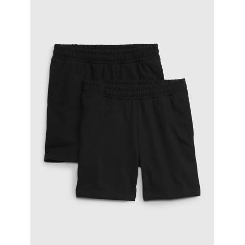 갭 GapFit Kids Pull-On Sweat Shorts (2-Pack)