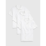 Kids Organic Cotton Uniform Polo Shirt (3-Pack)