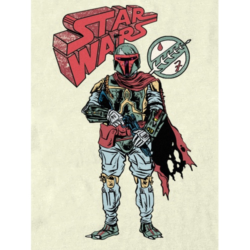 갭 Star Wars A New Hope Comic Book Boba Fett Graphic Tee