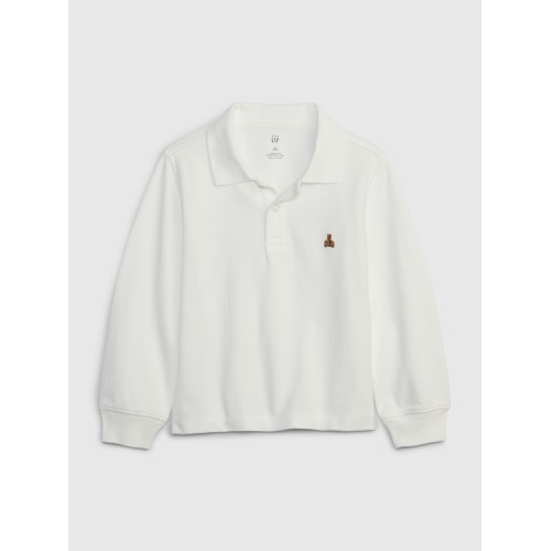 갭 Toddler Organic Cotton Pique Polo Shirt