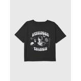 Kids Stranger Things Eleven Graphic Boxy Crop Tee