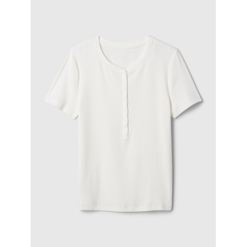 갭 Modern Rib Henley T-Shirt