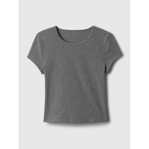 갭 GapFit Studio Rib Cropped T-Shirt