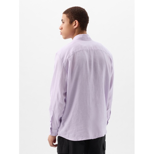 갭 Linen Two-Pocket Shirt