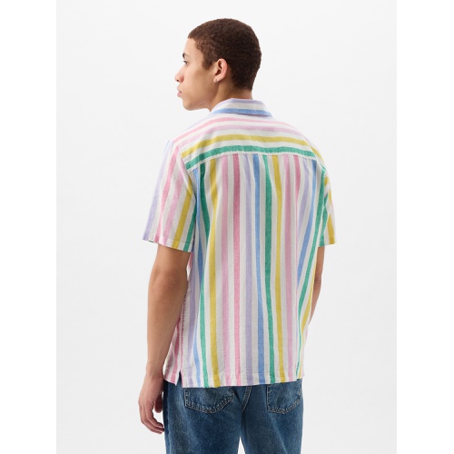 갭 Linen-Cotton Shirt