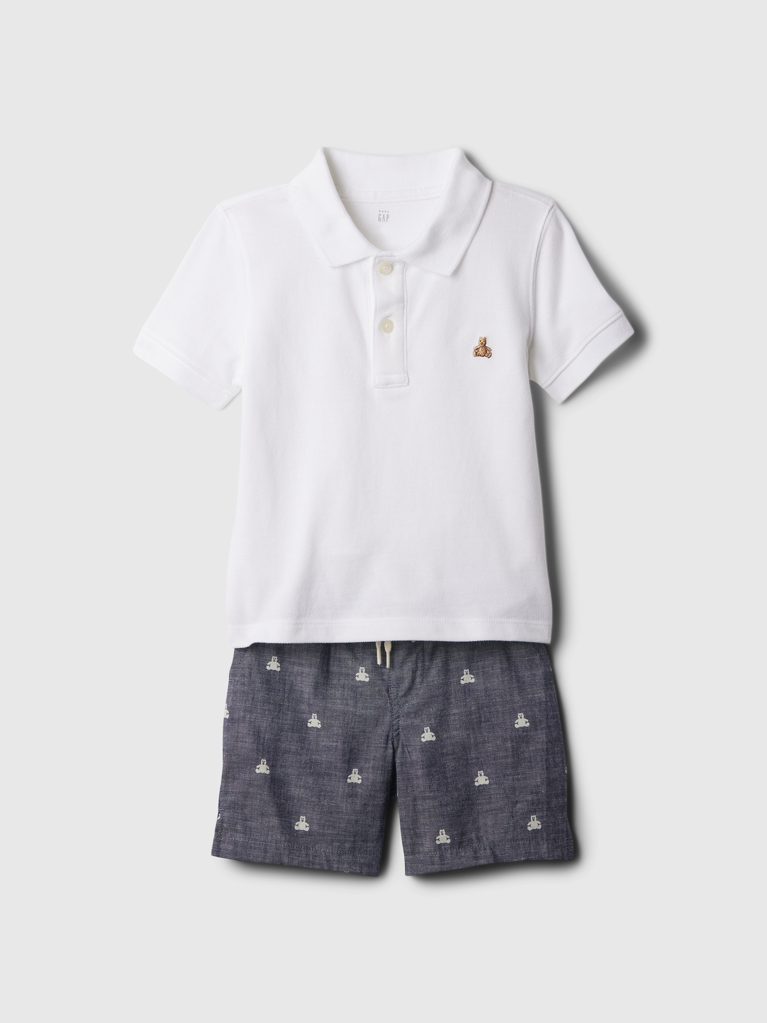 갭 babyGap Polo Outfit Set