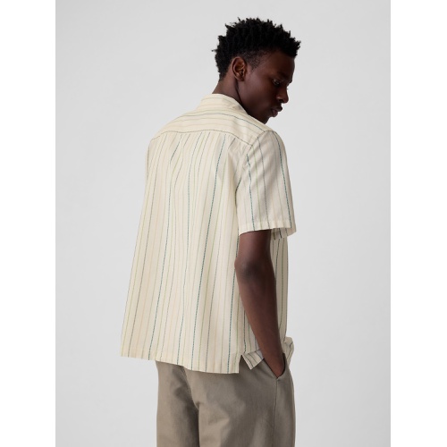 갭 Jacquard Striped Shirt
