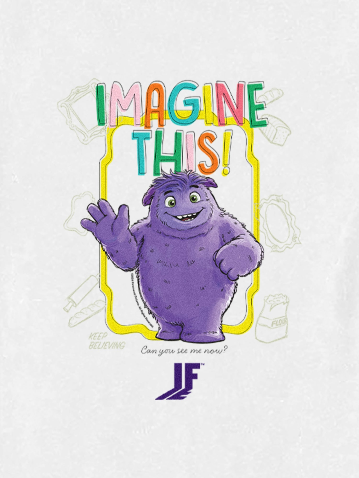 갭 Toddler Imaginary Friends Imagine This Graphic Tee