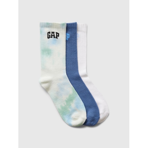갭 Kids Gap Logo Crew Socks (3-Pack)