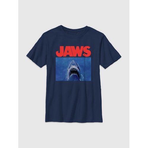 갭 Kids Jaws Shark Graphic Tee