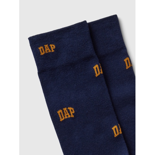 갭 DAP × GAP Logo Crew Socks