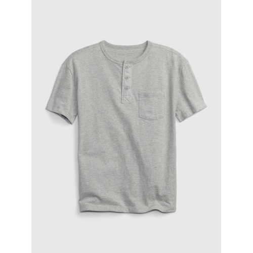 갭 Kids Pocket Henley T-Shirt