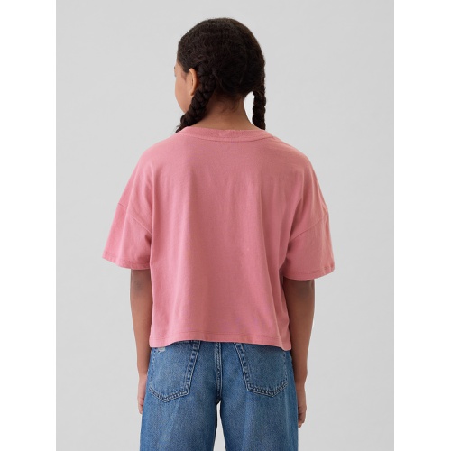 갭 Kids Boxy Raglan T-Shirt
