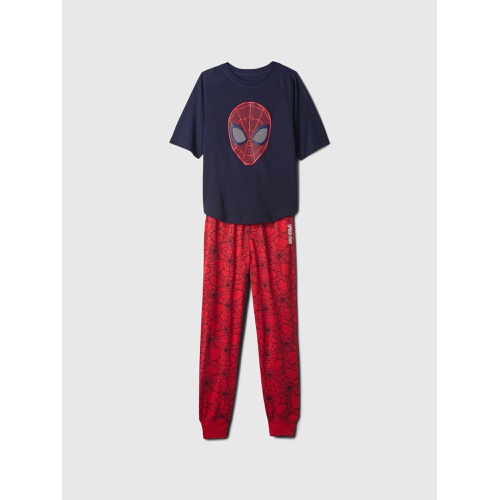 갭 GapKids | Marvel Recycled Spider-Man PJ Jogger Set