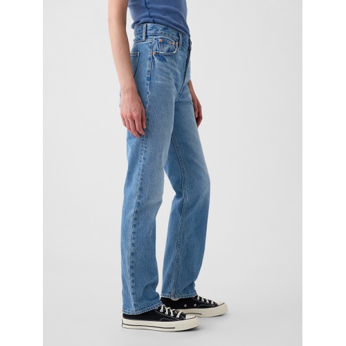 갭 High Rise 90s Straight Jeans