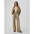 High Rise Cargo Baggy Trousers