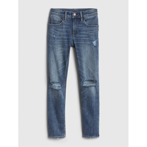 갭 Kids Distressed Skinny Jeans with Washwell™