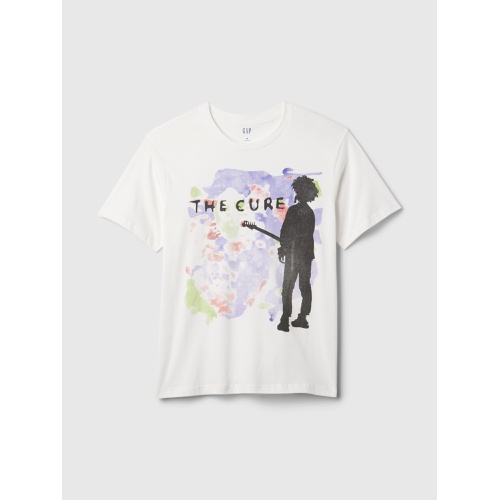갭 The Cure Graphic T-Shirt