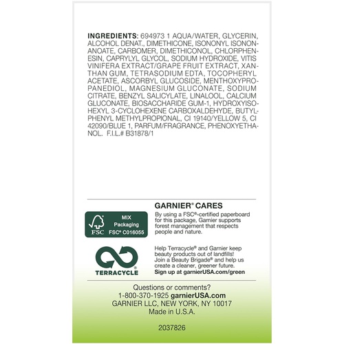  Garnier SkinActive Moisture Rescue Refreshing Gel-Cream for Dry Skin, 1.7 Ounces