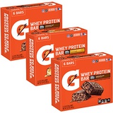 Gatorade Whey Protein Bars, Variety Pack, 2.8 oz bars (Pack of 18)