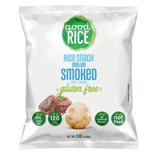  Generic Good Rice Flavored Rice Snacks Bundle Sour Cream, Cheese & Smoked Meat