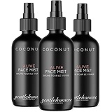Gentlehomme Coconut Water Hydrating & Soothing Facial Mist for Men - Minerals & Vitamins Infused - 3.4 oz (3 Pack)