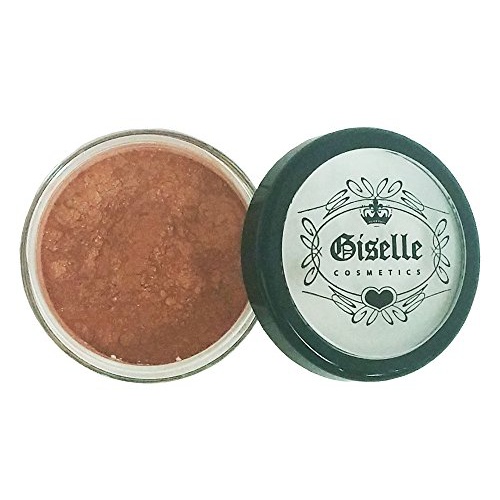  Giselle Cosmetics Bronzer Makeup Powder | Mocha Magic | Bronzer For Face | Pure, Non-Diluted Loose Powder Mineral Make Up | Contour Highlight Blush Palette | Contouring Makeup Products | Facial Cont