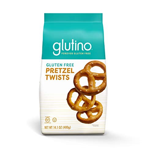  Gluten Free by Glutino Pretzel Twists, Delicious Everyday Snack, Salted, 14.1 Ounce
