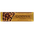 Godiva Milk Chocolate Bar with Almonds, 1.5000-ounces (Pack of 8)