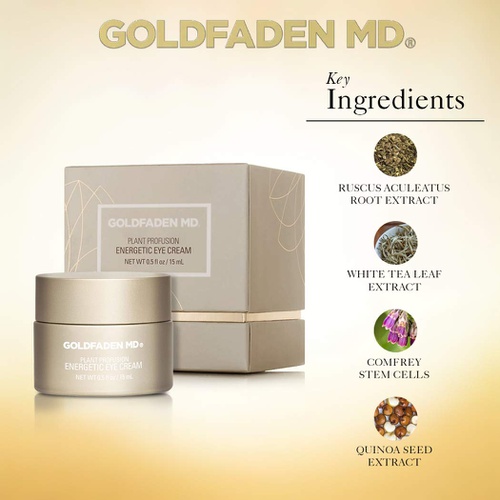  Goldfaden MD Plant Profusion Energetic Eye Cream, 0.5 Ounce