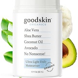 GoodSkin Organic Face Moisturizer for Women and Men - Natural Hydrating Day & Night Face Cream for Dry & Oily Skin - Non-Greasy & Gentle Moisturizer for Face Anti-Wrinkle Anti Aging Skin Ca