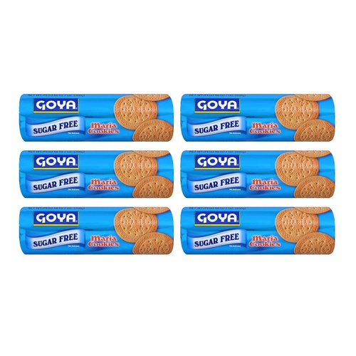  Goya Sugar Free Maria Cookies, (6 Pack, Total of 42oz)