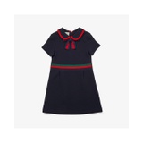 Gucci Kids Cotton Jersey Bow Dress (Little Kids/Big Kids)