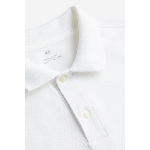에이치앤엠 H&M Regular Fit Cotton Polo Shirt