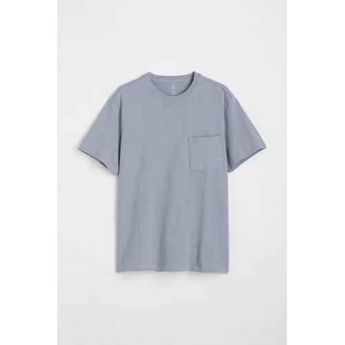 에이치앤엠 H&M Regular Fit T-shirt with Chest Pocket