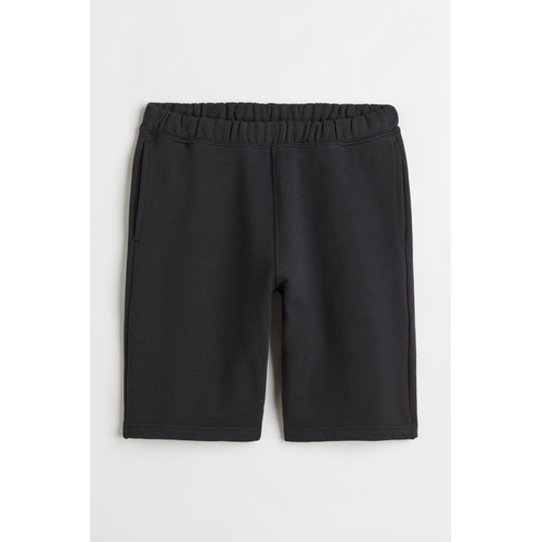 에이치앤엠 H&M Relaxed Fit Cotton Jogger Shorts