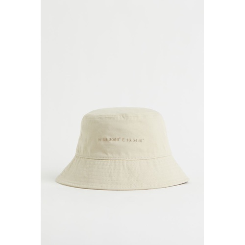 에이치앤엠 H&M Twill Bucket Hat