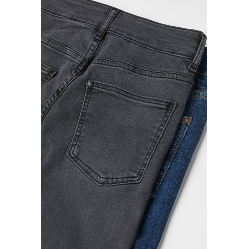 에이치앤엠 H&M 2-pack Slim Fit Superstretch Jeans