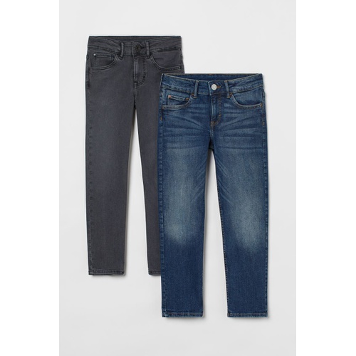 에이치앤엠 H&M 2-pack Slim Fit Superstretch Jeans