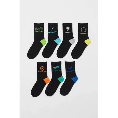 에이치앤엠 H&M 7-pack Socks