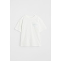 H&M Oversized Chest-pocket T-shirt