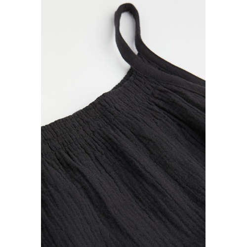 에이치앤엠 H&M Double-weave Cotton Dress