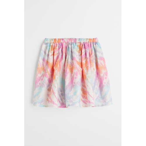 에이치앤엠 H&M Patterned Cotton Skirt