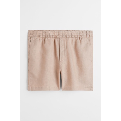 에이치앤엠 H&M Regular Fit Linen Shorts