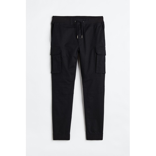 에이치앤엠 H&M Skinny Fit Cargo Joggers