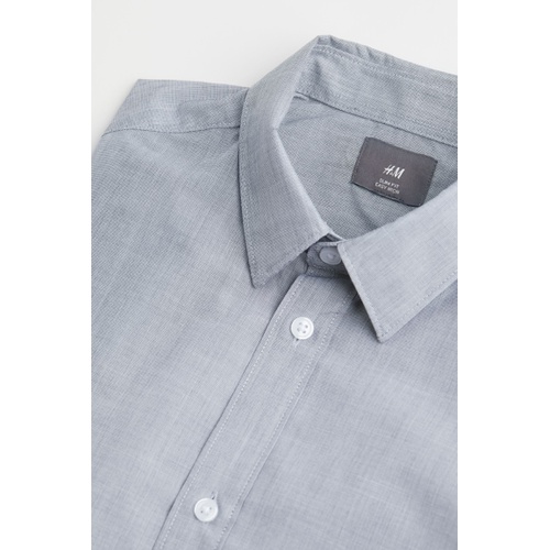 에이치앤엠 H&M Slim Fit Easy-iron Shirt