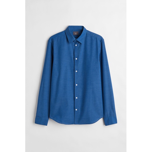 에이치앤엠 H&M Slim Fit Easy-iron Shirt