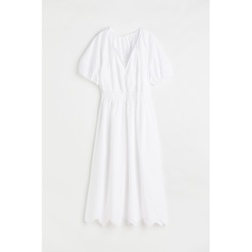 에이치앤엠 H&M Puff-sleeved Dress
